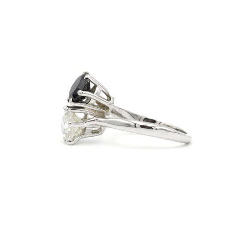 Bague 48 Toi & Moi - Or, diamant et saphir 58 Facettes 230117R
