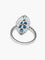 Bague 52 Bague Marquise Saphirs Diamants 58 Facettes