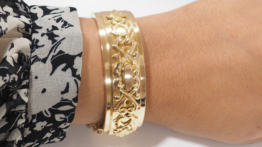 Bracelet Bracelet esclave en or jaune 58 Facettes 31815