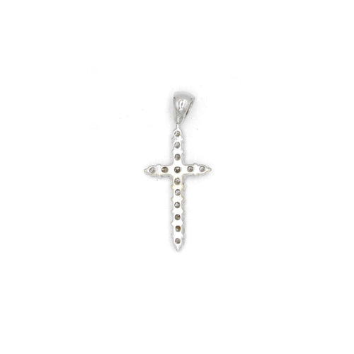 Pendentif Pendentif Croix 14 Diamants 58 Facettes 230331R