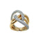 Bague Verdi. Bague 2 ors et diamants 58 Facettes