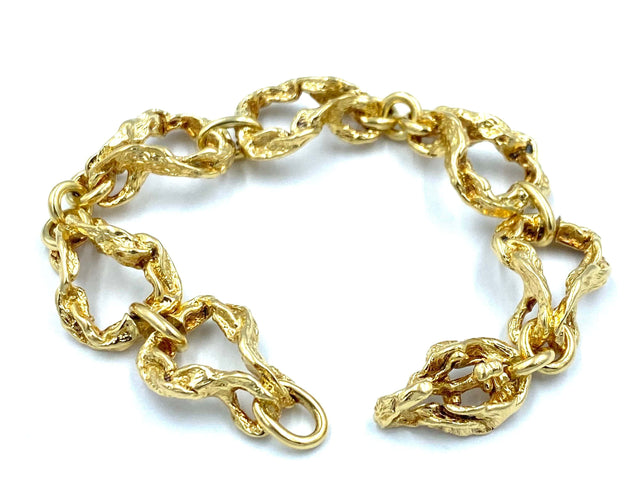 Bracelet GILBERT ALBERT. Bracelet or jaune 58 Facettes