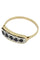 Bague BAGUE JARRETIERE SAPHIRS ANCIENNE 58 Facettes 042861