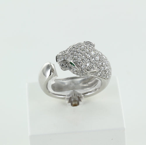 Bague Bague CARTIER "Panthère" 58 Facettes