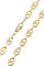Collier CHAINE MAILLE GRAIN DE CAFÉ PLATE 58 Facettes 054571