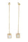 Boucles d'oreilles BOUCLES D'OREILLES PENDANTES CUBES 58 Facettes 057901