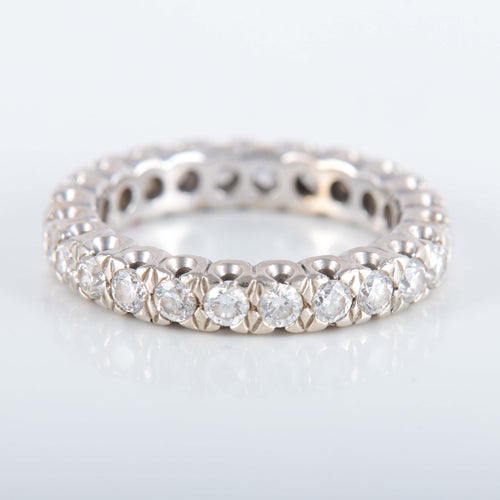 Bague 57 Alliance américaine 24 diamants 58 Facettes 220422