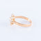 Bague Bague Marguerite Or rose Diamants 58 Facettes