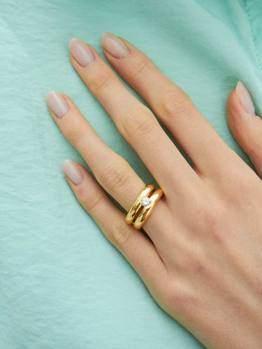 Bague 49 Bague Diamant signée Henri Stern 58 Facettes