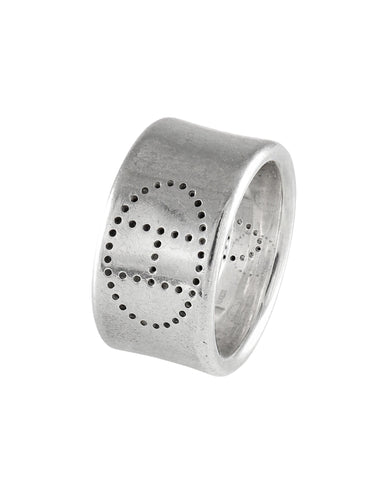 Bague Bague Hermès - Modèle Eclipse Ruban en Argent 58 Facettes