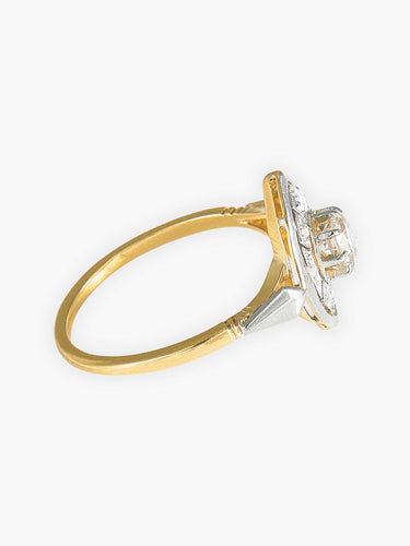 Bague 56 Bague Navette Diamants 58 Facettes