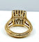 Bague 51 Bague 2 Ors pavée de Diamants 58 Facettes AB225