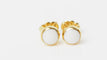 Boucles d'oreilles CLOZEAU - Boucles d'oreilles Or Résine blanche 58 Facettes clozeau