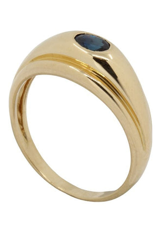 Bague BAGUE JONC SAPHIR 58 Facettes 042761