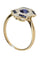 Bague BAGUE ART-DÉCO SAPHIRS ET DIAMANTS 58 Facettes 042001