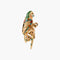 Broche Broche "perroquets" en or jaune et émail 58 Facettes P3L3