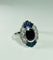 Bague 52 Bague Art Déco saphirs et diamants 58 Facettes 73