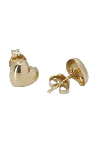 Boucles d'oreilles Boucles d'oreilles cœurs Or jaune 58 Facettes 076781