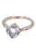 Bague 51 SOLITAIRE ANCIEN DIAMANT 0.10CT 58 Facettes 076561