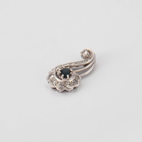 Pendentif Pendentif Diamants & Saphir 58 Facettes