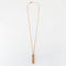 Collier DINH VAN - Chaine pendentif Pulse or rose et diamants 58 Facettes