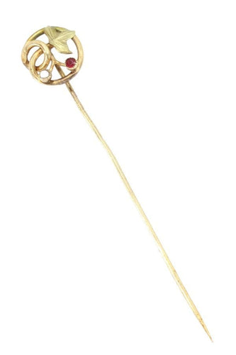 Broche ÉPINGLE ANCIENNE PERLE 58 Facettes 053671