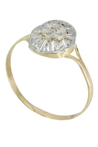 Bague BAGUE ART-NOUVEAU DIAMANT 58 Facettes 049291