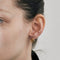 Boucles d'oreilles Paire de Demi Créoles Or Jaune 58 Facettes