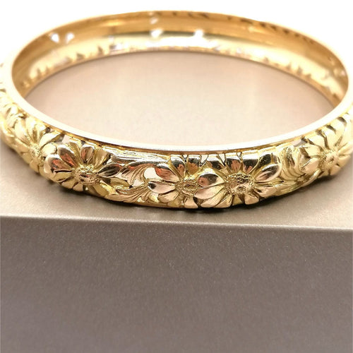 Bracelet Bracelet jonc or jaune 58 Facettes