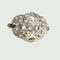 Bague Bague design Art Déco des années 1930 en or et platine avec diamants 58 Facettes Q951A (909)