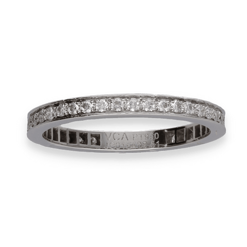 Bague 51 Van Clef & Arpels - Alliance Romance diamants 58 Facettes
