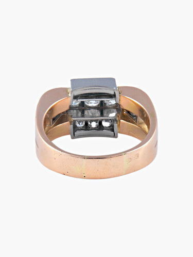 Bague Bague Tank 15 diamants 58 Facettes