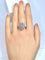Bague 61 Bague de fiançailles Or blanc Diamants 58 Facettes AB223