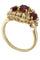 Bague BAGUE MODERNE RUBIS ET DIAMANTS 58 Facettes 051551