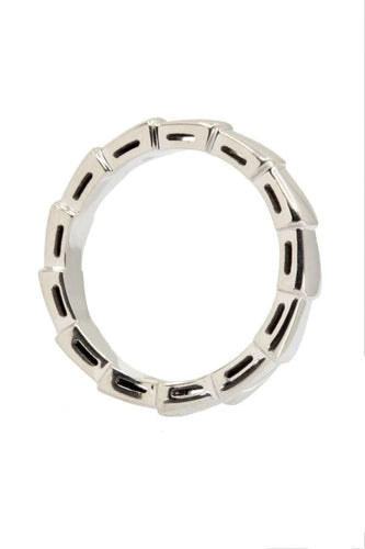 Bague 49 ALLIANCE FEMME "SERPENTI VIPER" BULGARI 58 Facettes 040791