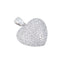 Pendentif Pendentif Coeur pavage Diamants 58 Facettes 8406