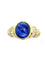 Bague ADLER - Bague or jaune, saphir et diamants 58 Facettes