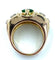 Bague Bague Tank 2 ors, émeraude et diamants 58 Facettes