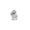Pendentif Pendentif  Or blanc Diamant 58 Facettes 220233R