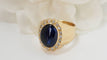 Bague 66 Chevalière en or jaune diamants 58 Facettes 32196
