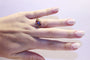 Bague 53 Bague Diamants et Améthystes 58 Facettes