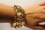 Bracelet Bracelet large Or jaune ajouré 58 Facettes 11182B