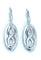 Boucles d'oreilles Bucherer. Boucles d’oreilles or blanc et diamants 58 Facettes