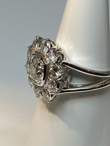 Bague Bague Margueritte, diamant 58 Facettes