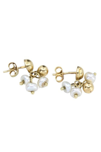 Boucles d'oreilles BOUCLES D'OREILLES PENDANTES PERLES 58 Facettes 058091