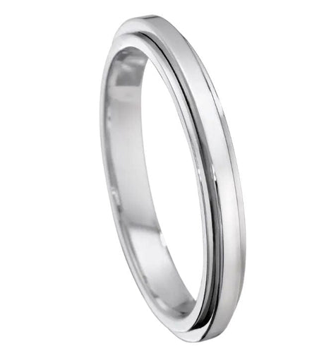Bague 53 PIAGET - Alliance Possession Or blanc 58 Facettes G34PR353
