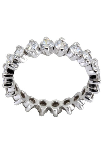 Bague ALLIANCE MODERNE DIAMANTS 58 Facettes 050861