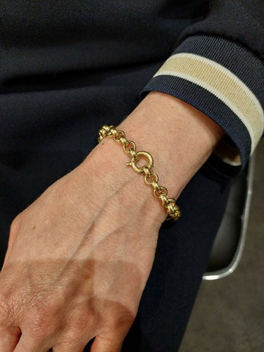 Bracelet Bracelet maille jaseron 58 Facettes 081521