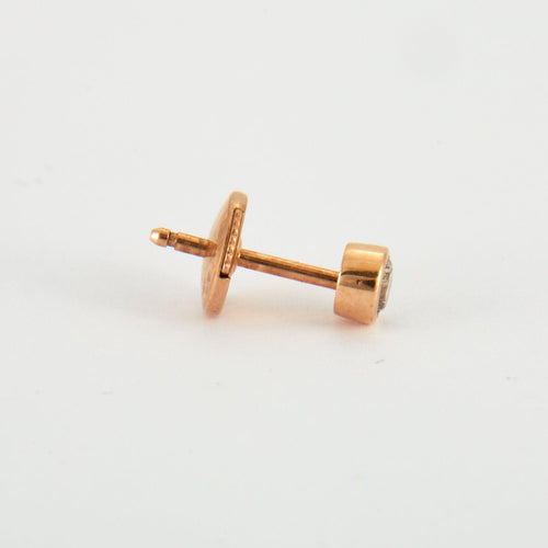 Boucles d'oreilles Boucles d'oreilles en Or rose & diamants 58 Facettes