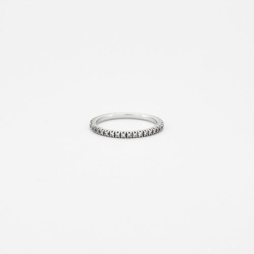 Bague 53 2 Alliances Tour complet or blanc 58 Facettes 230425